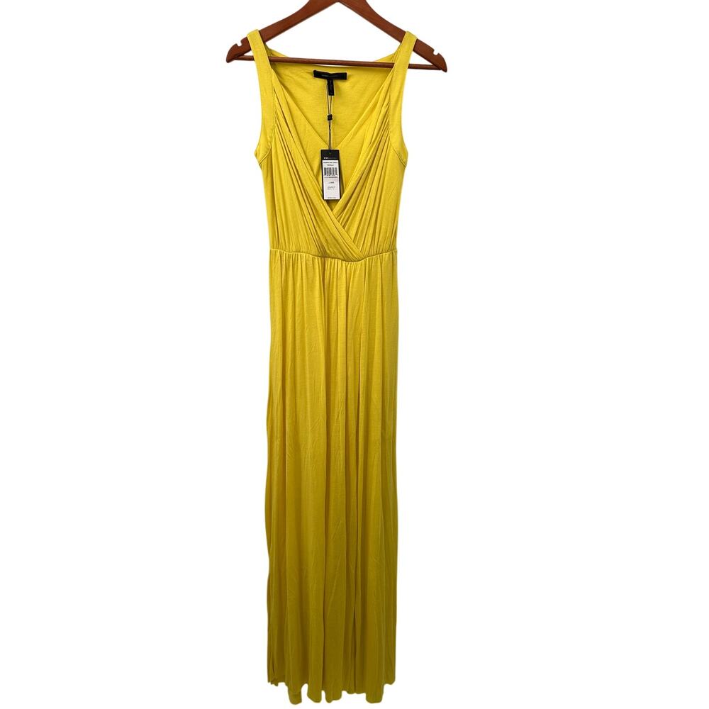 BCBGMAXAZRIA Yellow Pernilla Maxi Dress // XXS
